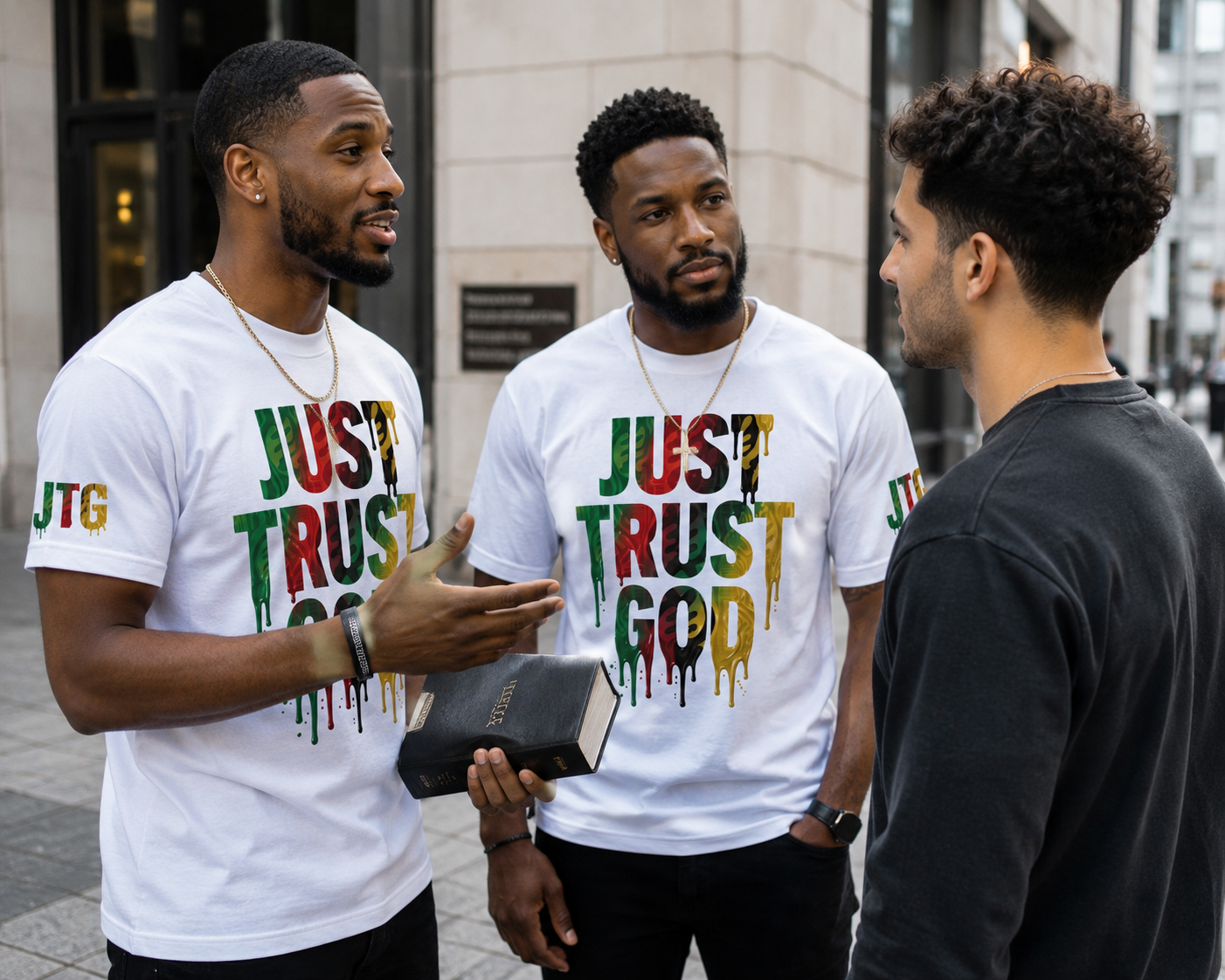 JUST TRUST GOD™ | Drip Edition Tee