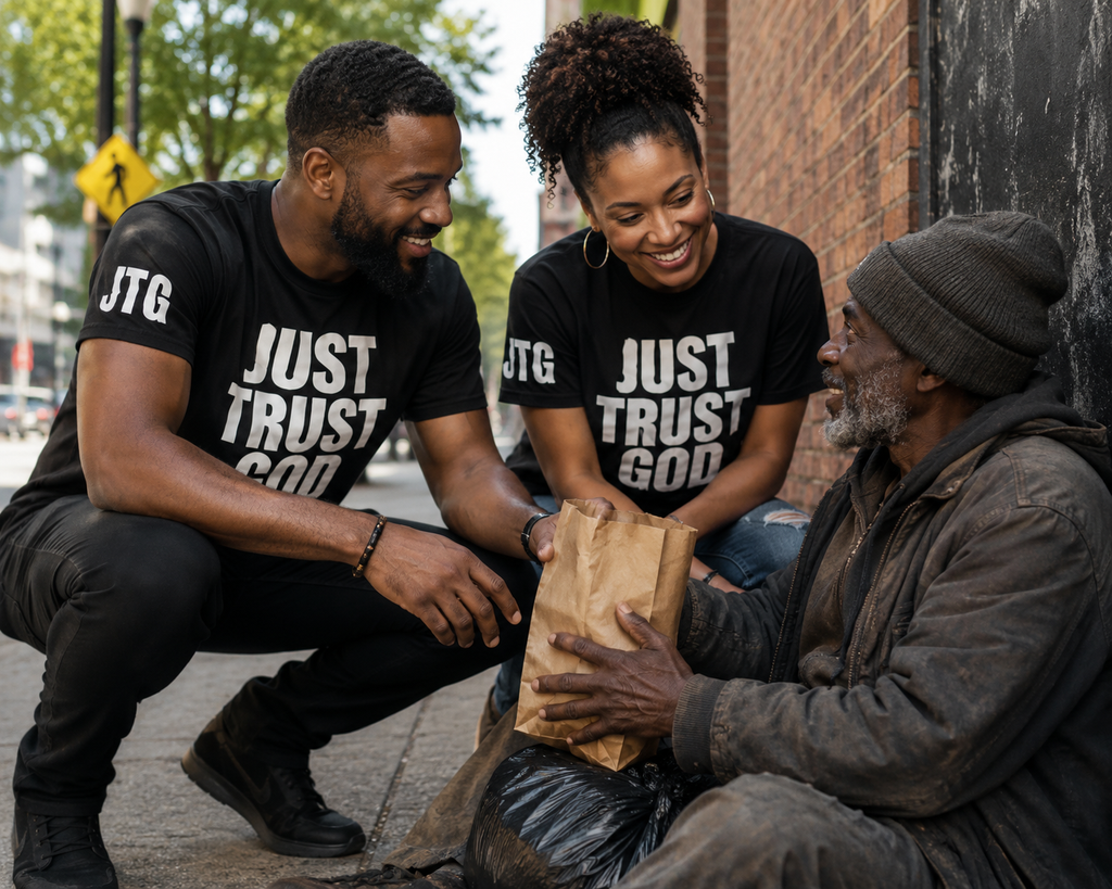 JUST TRUST GOD Signature Tee
